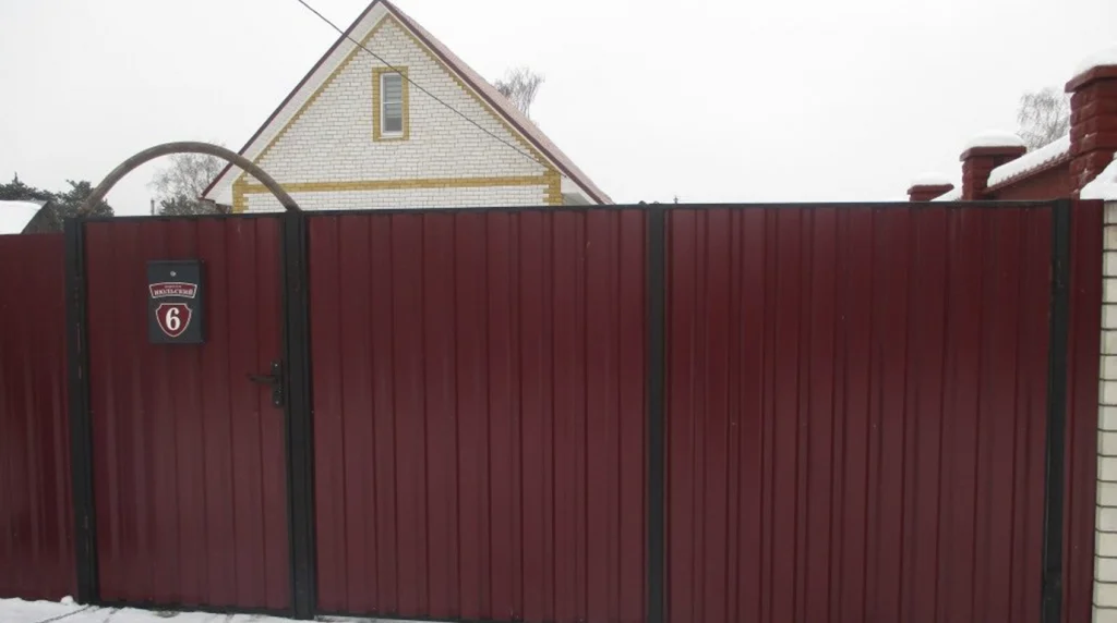 Установка калиток